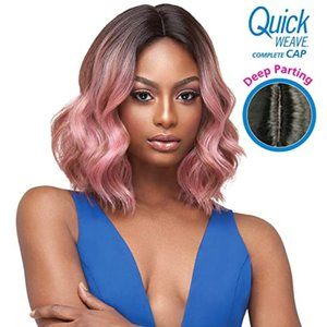 *New* Outre Quick Weave Complete Cap Marie Wig Synthetic color 2